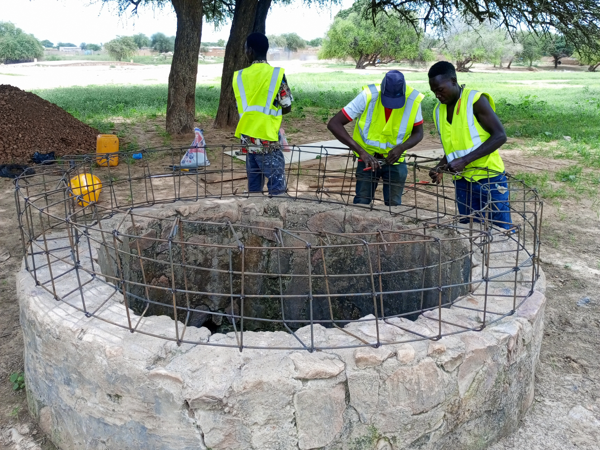 Travaux de réhabilitation de 02 puits à AMNABACK (IRIBA)